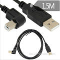 USB-A-Mann zum USB-B-Schalldruckkabel